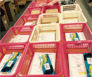 WMSシステム検品後